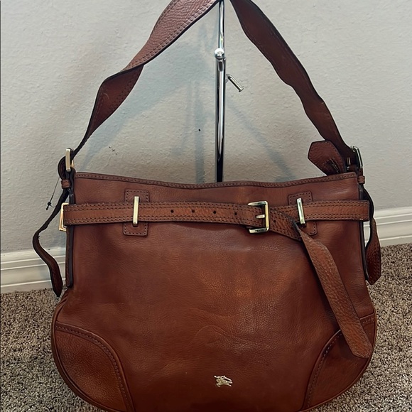 Brown Leather Shoulder Bag - Picture 1 of 12
